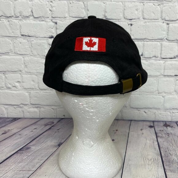 Derrick Dispatcher Hat Cap Strap Back Black Oilfield Embroidered Logo Oil & Gas - Picture 3 of 8